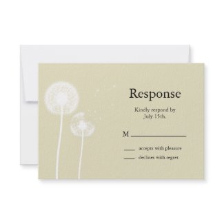 Subtle Elegance RSVP zazzle_invitation