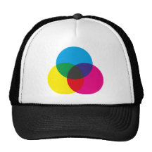Subtractive Color Mixing Chart Trucker Hats