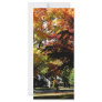Suburban Autumn Rack Card Template