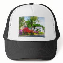 Suburban Azalea Garden Mesh Hats