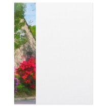 Suburban Azalea Garden Personalized Letterhead
