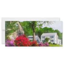 Suburban Azalea Garden Rack Card