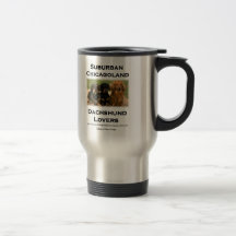 Suburban Chicagoland Dachshund Lovers Mugs
