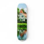 Suburban House with Reflection Skate Deck