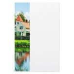 Suburban House with Reflection Stationery