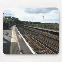 Suburban Railway Station (1) Mousepad mousepads