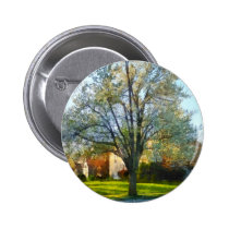 'Suburbs - Late Afternoon In Spring' by Susan Sava buttons