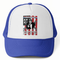 Subversive Shadow Uncle Sam Trucker hats