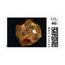 Subway Garnet Photograph Postage Stamp