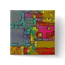 "Subway" Geometric Art buttons