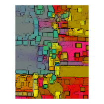 "Subway" Geometric Art posters by RLMdesignes "Subway" Geometric Art posters