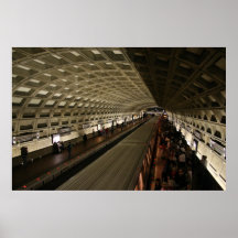 Subway in Washington, D.C. Posters