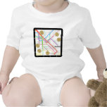 Subway Map Bodysuit
