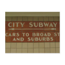 Subway Postcards