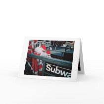 Subway Santa cards