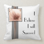 Success Affirmation Inspirational Throw Pillow Success Affirmation Inspirational Throw Pillow
