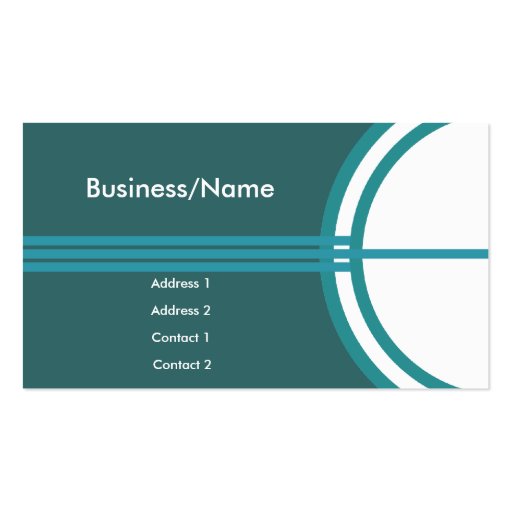 Success Business Cards (front side)