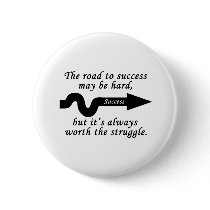Success Pinback Button