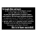 Success by Ralph Waldo Emerson posters by spgirl733 Success by Ralph Waldo Emerson posters