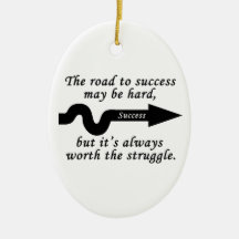 Success Christmas Tree Ornament