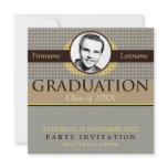 Success Classic Graduation w/ Photo Invitation