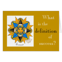 Success - Father's Day Greeting Card (gold) by noobeegin Success - Father's Day Greeting Card (gold)