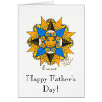 Success - Father's Day Greeting Card (white) by noobeegin Success - Father's Day Greeting Card (white)