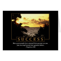 Success Greeting Cards
