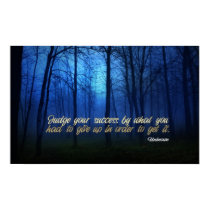 Success Inspirational Poster Print