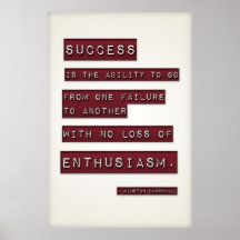 Success is... (Large Template Editable) Print