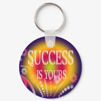 SUCCESS IS YOURS keychain