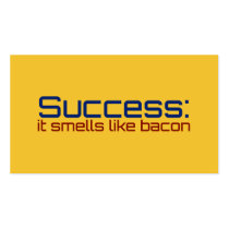 Success: It Smells Like Bacon Business Card