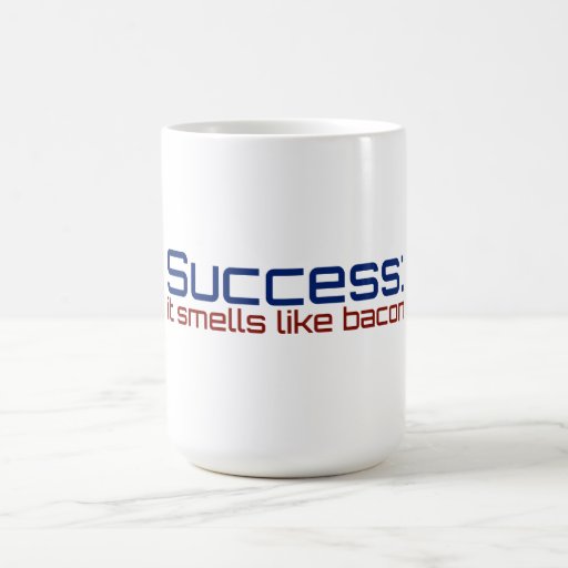 Success: It Smells Like Bacon Mugs