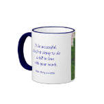 Success? Love your work-Sister Mary Lauretta quote mugs