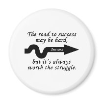 Success Refrigerator Magnet