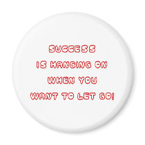 Success Refrigerator Magnet