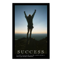 SUCCESS Motivational Poster Print