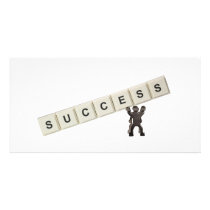Success Photo Greeting Card