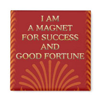 Success-Self affirmation statement Magnet
