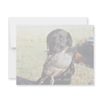 Successful Hunt Personalized Invitation