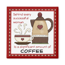 Successful woman coffee kitchen magnet by RanchLady Successful woman coffee kitchen magnet