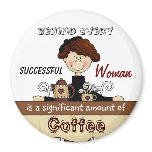 Successful Woman Magnets