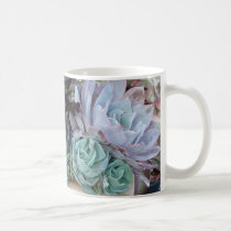 Succulent Garden mug 2 mugs