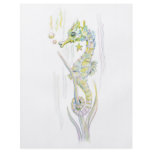 Succulent Seahorse Personalized Flyer