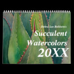 Succulents 2012 Watercolor Calendar