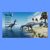 Suchomimus Dinosaurs Business Card business cards