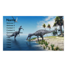 Suchomimus Dinosaurs Business Card