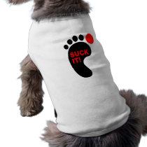 Suck It! Big Toe Dog Clothes