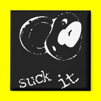 Suck It magnets by funoriginals Suck It magnets