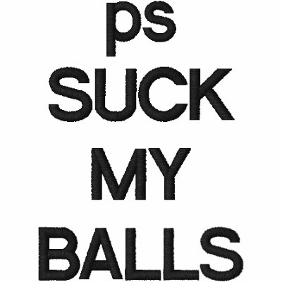 SUCK MY BALLS hoody by benbenu